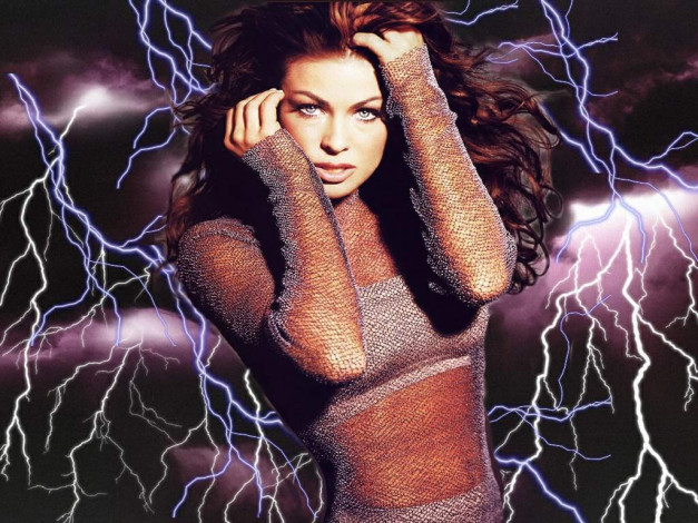 Обои картинки фото Carmen Electra, девушки