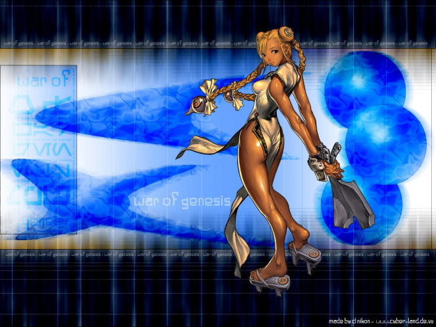 Обои картинки фото аниме, the, war, of, genesis, iii