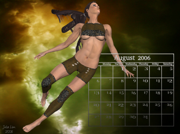 Обои картинки фото календари, 3д, графика