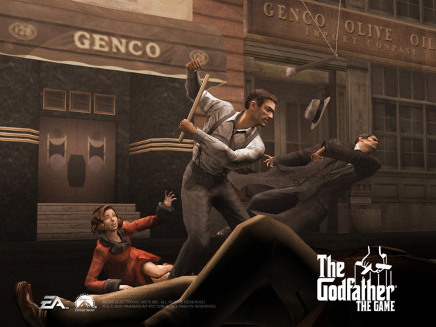 Обои картинки фото крёстный, отец, the, godfather, видео, игры