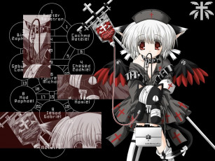 Картинка аниме angels demons