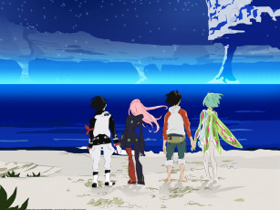 обоя аниме, eureka, seven