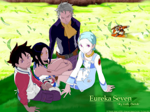 обоя аниме, eureka, seven