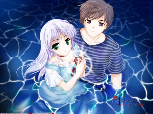 Картинка аниме yoake mae yori ruri iro na