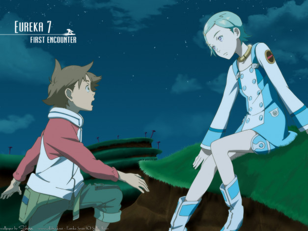 Обои картинки фото аниме, eureka, seven
