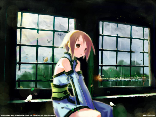 Обои картинки фото аниме, takehito, harada, artbook