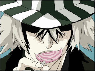 Картинка аниме bleach kisuke urahara