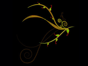 обоя векторная, графика