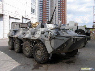 Картинка бтр 80 техника военная колесная бронетехника амфибия