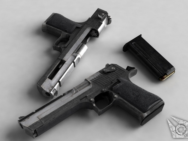 Обои картинки фото оружие, 3d