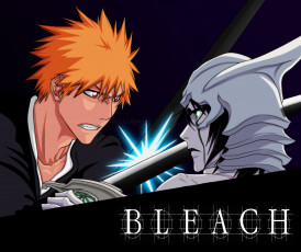 Картинка аниме bleach kurosaki ichigo ulquiorra schiffer
