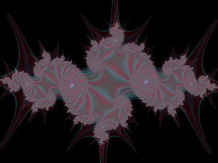 Картинка 3д графика fractal фракталы цвета фон узор