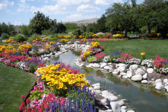 Картинка природа парк usa romantic gardens utah