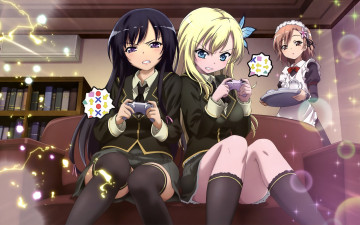 Картинка аниме boku wa tomodachi ga sukunai девушки