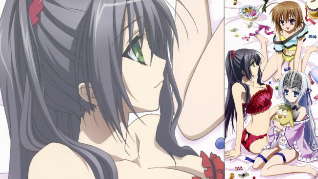 Обои картинки фото аниме, kore, wa, zombie, desu, ka