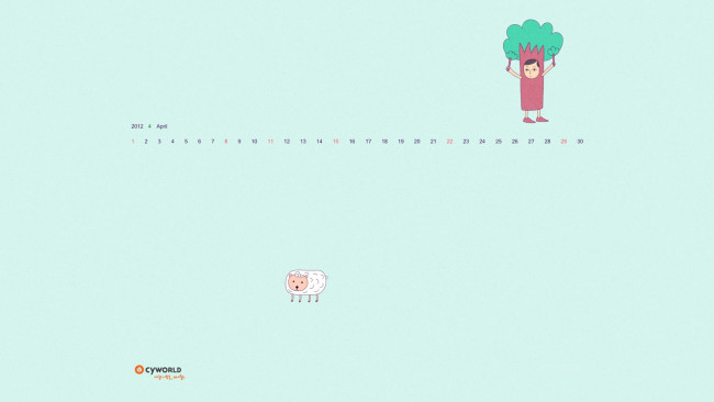 Обои картинки фото календари, рисованные, векторная, графика, баран