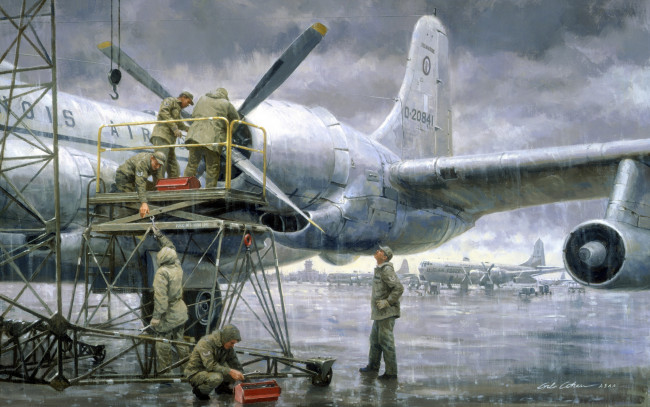 Обои картинки фото авиация, 3д, рисованые, graphic, технари