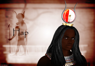 обоя 3д, графика, historical, история, бог, фараон, древний, египет