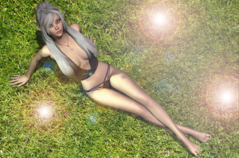 Картинка 3д графика elves эльфы эльфийка