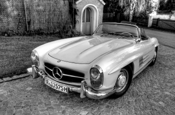 Картинка 1957 mercedes benz 300 sl roadster автомобили мерседес mercedes-benz