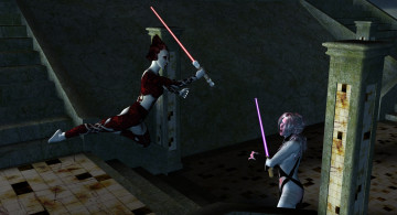 Картинка 3д графика elves эльфы