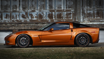 Картинка автомобили corvette шевроле диски корвет купе