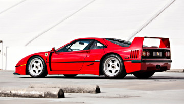 Картинка ferrari f40 автомобили s p a гоночные спортивные италия