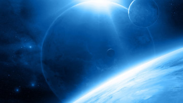 Картинка космос арт планеты