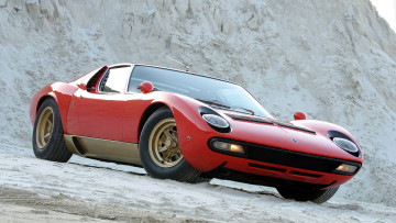 Картинка lamborghini miura автомобили automobili s p a италия спортивные