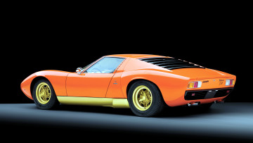 Картинка lamborghini miura автомобили спортивные италия automobili s p a
