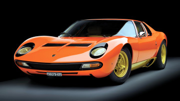 Картинка lamborghini miura автомобили спортивные automobili s p a италия