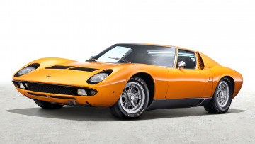 Картинка lamborghini miura автомобили спортивные automobili s p a италия