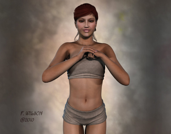 Обои картинки фото 3д, графика, people, люди, девушка