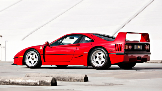 Обои картинки фото ferrari, f40, автомобили, s, p, a, гоночные, спортивные, италия