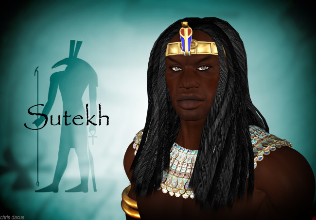 Обои картинки фото 3д, графика, historical, история, бог, фараон, древний, египет