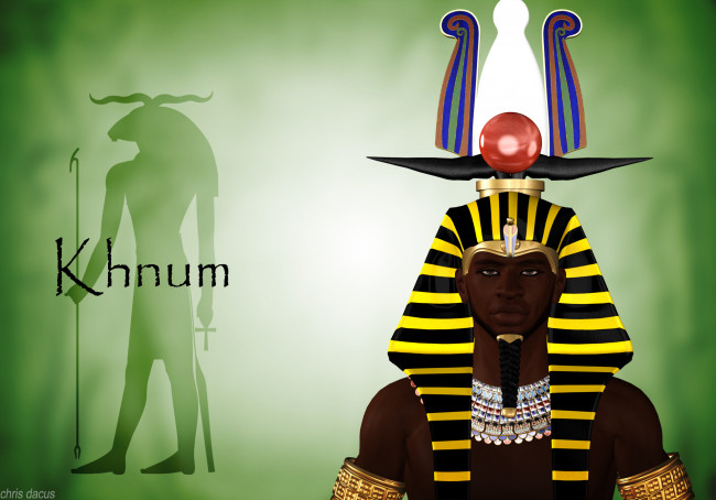 Обои картинки фото 3д, графика, historical, история, древний, египет, бог, фараон