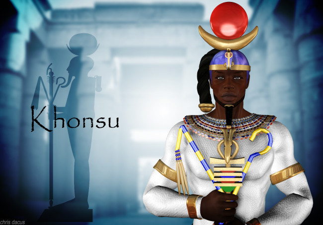 Обои картинки фото 3д, графика, historical, история, древний, египет, бог, фараон