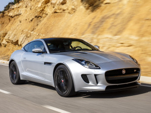обоя автомобили, jaguar, светлый, 2014, f-type, r, coupе