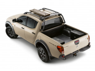 обоя автомобили, mitsubishi, 2014, 20, anos, motorsports, savana, triton, l200