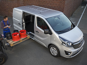 обоя автомобили, opel, 2014, ecoflex, van, vivaro, светлый