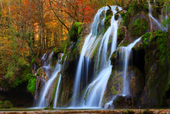 Картинка природа водопады поток