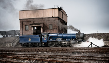 Картинка техника паровозы дорога железная паровоз рельсы