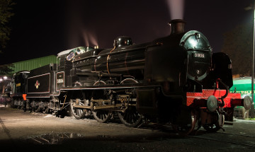 Картинка техника паровозы паровоз железная дорога рельсы