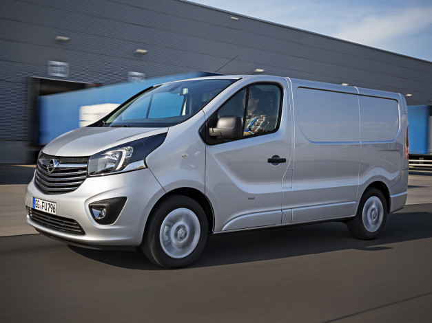 Обои картинки фото автомобили, opel, светлый, 2014, ecoflex, vivaro, van