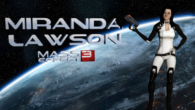 Обои картинки фото видео игры, mass effect 3, оружие, девушка, планета