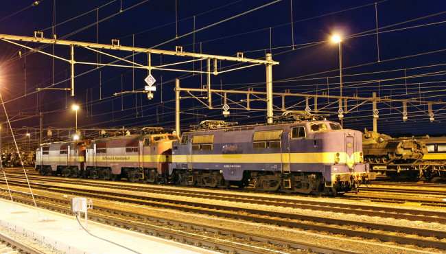 Обои картинки фото техника, поезда, состав, локомотив, рельсы, дорога, железная