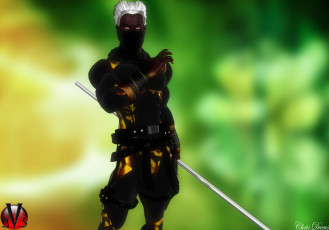 Картинка 3д+графика фантазия+ fantasy оружие фон взгляд мужчина