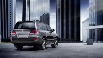 Картинка автомобили lexus urj200 ru-spec lx 570 темный