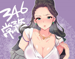 Картинка аниме idolm@ster executive mishiro