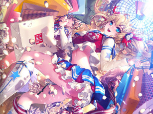 Картинка аниме furyou+michi+~gang+road~ девушка furyou michi gang road